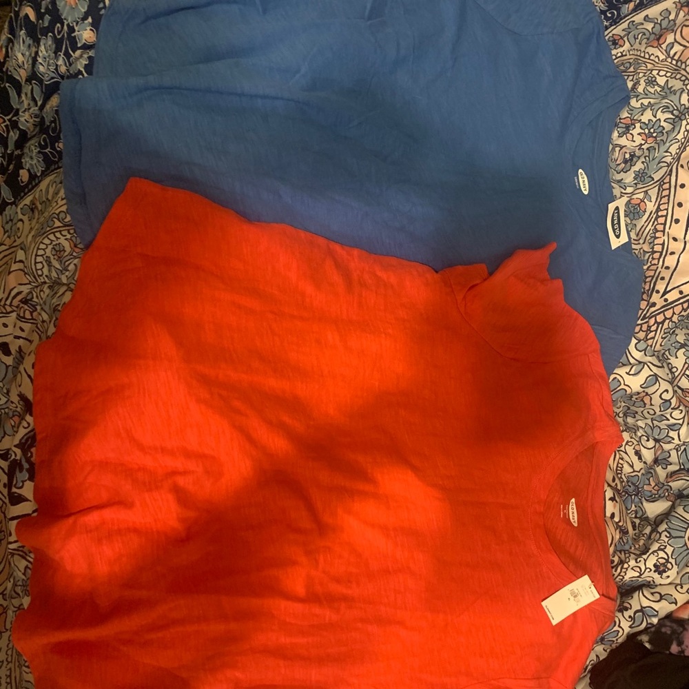two old navy shirts